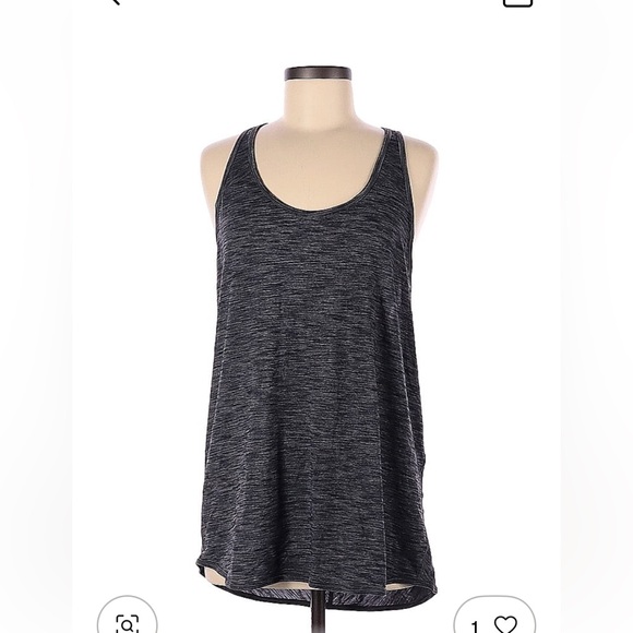 lululemon athletica Tops - Lululemon Athletica Charcoal Tank Top